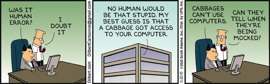 Dilbert Cartoon